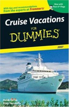 Paperback Cruise Vacations for Dummies [With Post-It Flags] Book