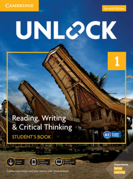 Paperback Unlock Level 1 Reading, Writing, & Critical Thinking Student's Book, Mob App and Online Workbook W/ Downloadable Video Book