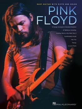 Paperback Pink Floyd: Easy Guitar with Riffs and Solos Book