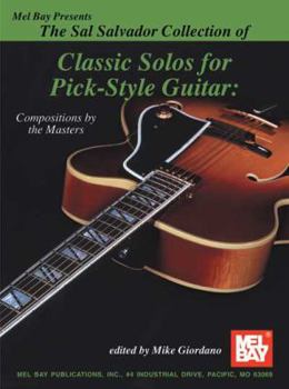 Spiral-bound The Sal Salvador Collection of Classic Solos for Pick-Style Guitar: Compositions by the Masters Book