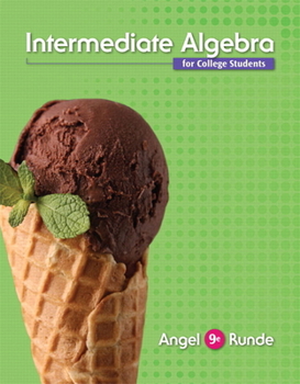Hardcover Intermediate Algebra For College Students Book