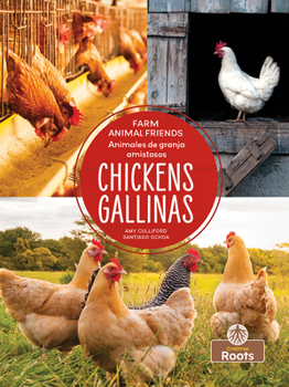 Paperback Gallinas (Chickens) Bilingual Eng/Spa [Spanish] Book