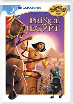 DVD The Prince of Egypt Book