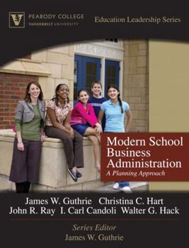 Paperback Modern School Business Administration: A Planning Approach Book