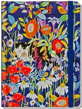 Hardcover Jrnl Mid Garden Cat Book