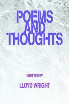 Hardcover Poems and Thoughts Book