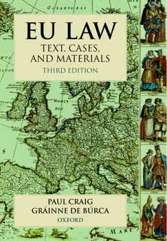 Paperback EU Law: Text, Cases and Materials Book