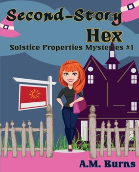 Paperback Second-Story Hex [Large Print] Book