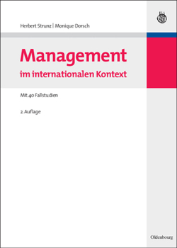 Hardcover Management Im Internationalen Kontext: Mit 40 Fallstudien [German] Book