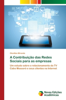 Paperback A Contribuição das Redes Sociais para as empresas [Portuguese] Book