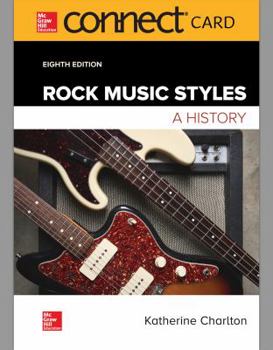 Printed Access Code Connect Access Card for Rock Music Styles: A History Book