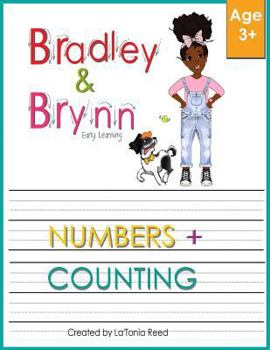 Paperback Bradley&Brynn "Numbers+Counting" Book