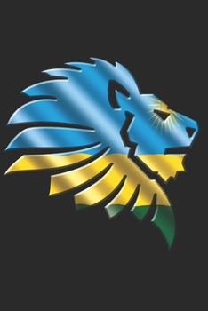 RWANDA NOTEBOOK: Rwanda Notebook | college book | diary | journal | booklet | memo | composition book | 120 sheets - Dot Grid paper 6x9 inch