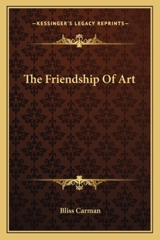 Paperback The Friendship Of Art Book