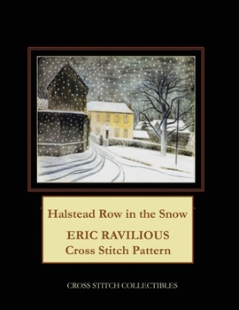 Halstead Row in the Snow: Eric Ravilious Cross Stitch Pattern
