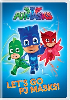DVD PJ Masks: Let's Go PJ Masks Book