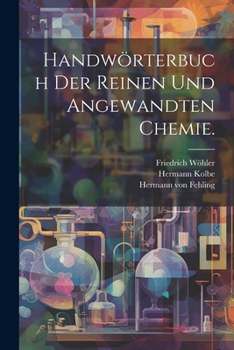 Paperback Handwörterbuch der reinen und angewandten Chemie. [German] Book