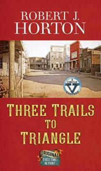 Library Binding Three Trails to Triangle [Large Print] Book