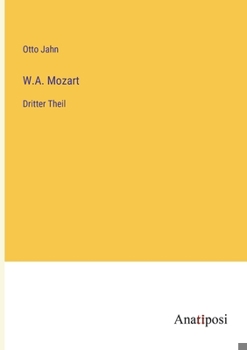 Paperback W.A. Mozart: Dritter Theil [German] Book