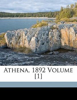 Paperback Athena, 1892 Volume [1] Book