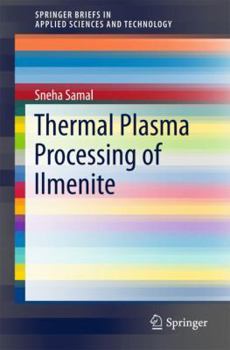 Paperback Thermal Plasma Processing of Ilmenite Book