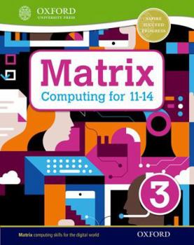 Paperback Matrix Computing for 11-14 Student Book 3 Book