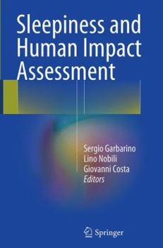 Paperback Sleepiness and Human Impact Assessment Book