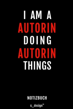 Notizbuch f�r Autoren / Autor / Autorin: Originelle Geschenk-Idee [120 Seiten gepunktet Punkte-Raster blanko Papier]