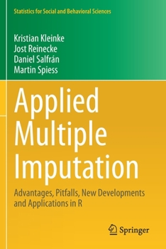 Paperback Applied Multiple Imputation: Advantages, Pitfalls, New Developments and Applications in R Book