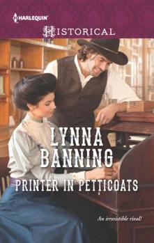 Mass Market Paperback Printer in Petticoats: A Christmas Historical Romance Novel Book