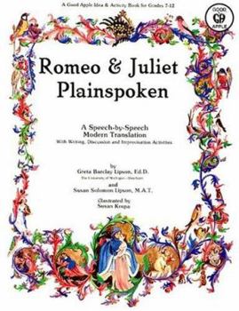 Paperback Romeo & Juliet, Plainspoken Book