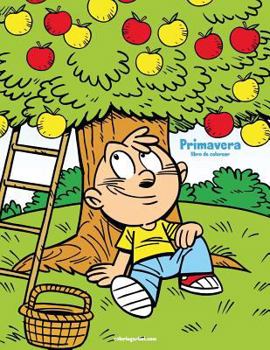 Paperback Primavera libro de colorear 1 [Spanish] Book