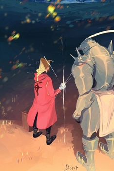 Journal: Fullmetal Alchemist Soft Glossy Cover Journal Lined Pages Book 6 x 9 Inches 110 Pages
