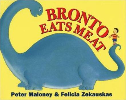 Hardcover Bronto Eats Meat Book