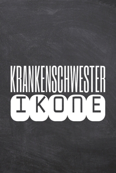 Krankenschwester Ikone: Krankenschwester Punktraster Notizbuch, Notizheft oder Schreibheft | 110  Seiten | Büro Equipment & Zubehör | Lustiges Geschenk zu Weihnachten oder Geburtstag (German Edition)