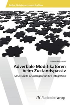 Paperback Adverbale Modifikatoren beim Zustandspassiv [German] Book