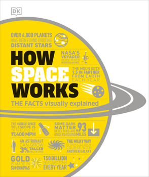 Hardcover How Space Works: The Facts Visually Explained Book