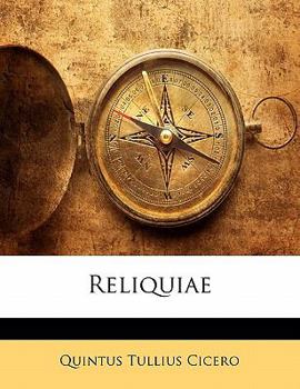 Paperback Reliquiae [Latin] Book