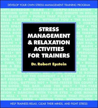Hardcover Stress-Management and Relaxation Activities for Trainers, Set Book