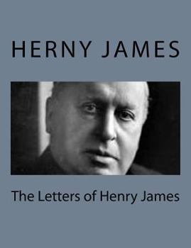 Paperback The Letters of Henry James Book
