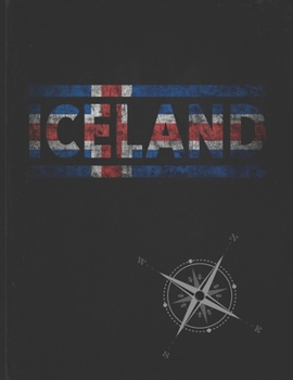 Iceland: Personalized Gift for Icelander Friend for Travel  Lightly Lined Pages Daily Journal Diary Notepad