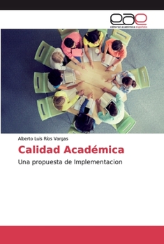 Paperback Calidad Académica [Spanish] Book