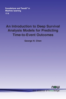 Paperback An Introduction to Deep Survival Analysis Models for Predicting Time-To-Event Outcomes Book