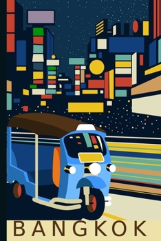 Bangkok: Vintage Travel Journal, Notebook, Diary for Home, School, Work or Adventures