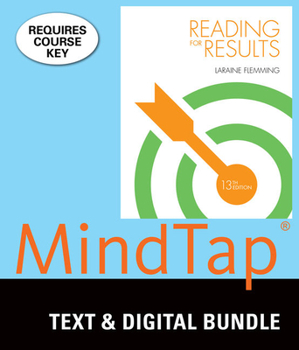 Misc. Bundle: Reading for Results, Loose-Leaf Version, 13th + Mindtap Developmental English, 1 Term (6 Months) Printed Access Card Book