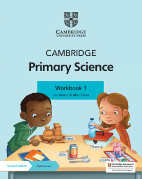 Paperback Cambridge Primary Science Workbook 1 with Digital Access (1 Year) Book