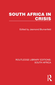Paperback South Africa in Crisis Book
