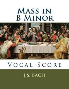 Paperback Mass in B Minor: Vocal Score Book