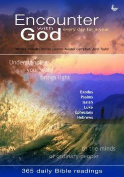 Hardcover Encounter With God: Everyday for a Year Book