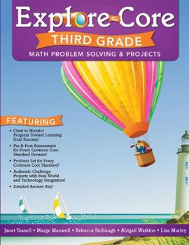 Paperback Explore the Core: Third Grade (Explore the Core Math Series) Book